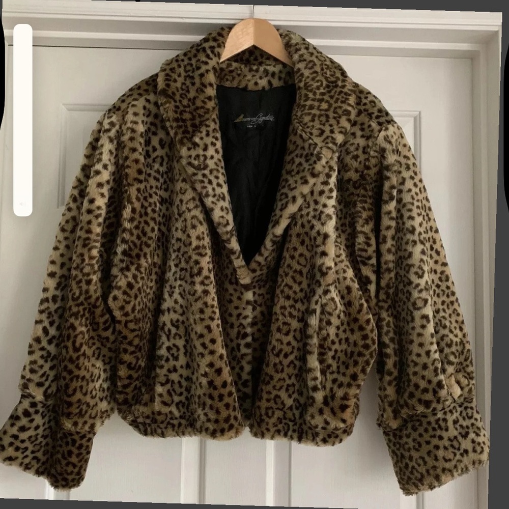 American Signature Vintage Faux Coat